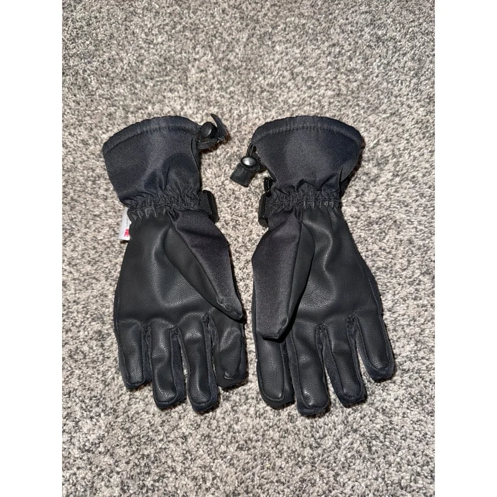3M Thinsulate‎ boys black Winter Gloves Size Small